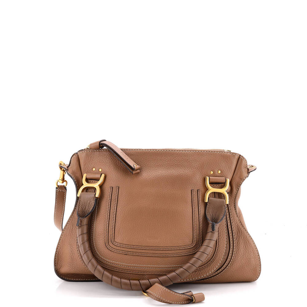 Chloe Medium Marcie Satchel Leather